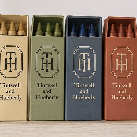 Chunky & Toddler Crayons with custom branding