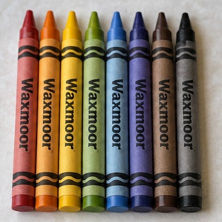 Classic Wrapped Crayons with custom branding