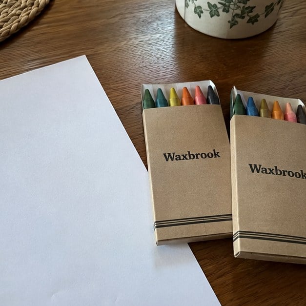 Custom crayons — customer photo