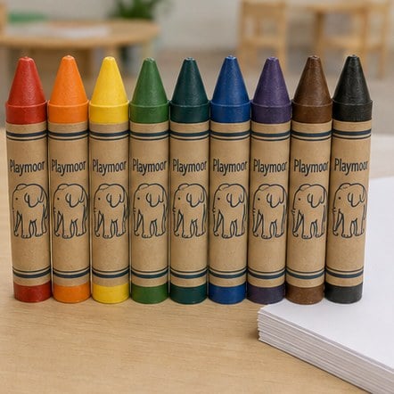 Customized crayons for museums and attractions